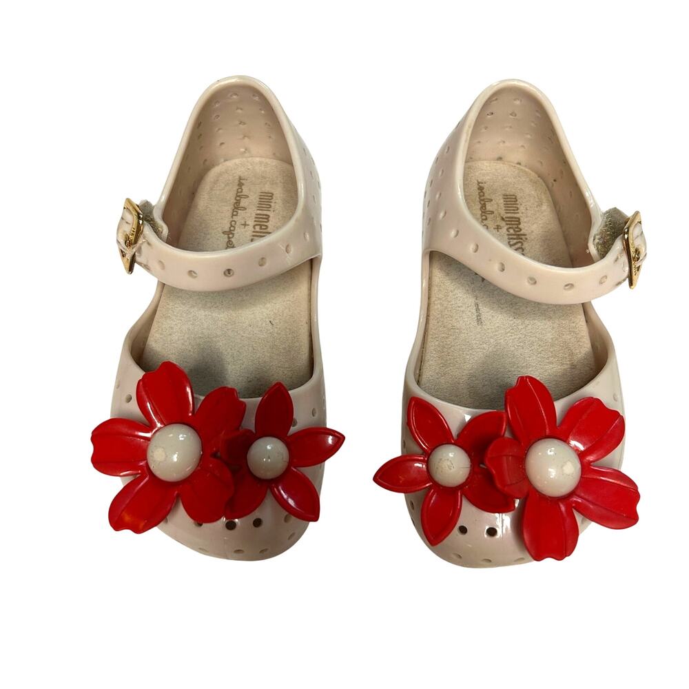 Mini Melissa Isabela Capeto Floral Shoes 6